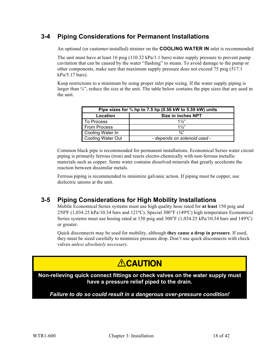 Sterlco SEU Series Economical Water TCU User Manual | Page 18 / 42