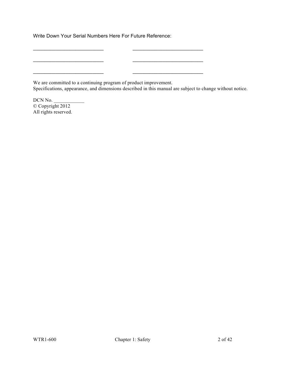 Sterlco SEU Series Economical Water TCU User Manual | Page 2 / 42