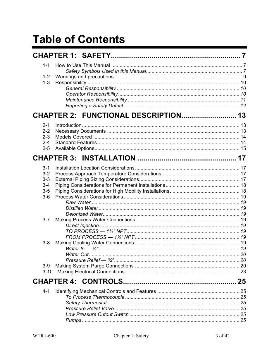 Sterlco SEU Series Economical Water TCU User Manual | Page 3 / 42