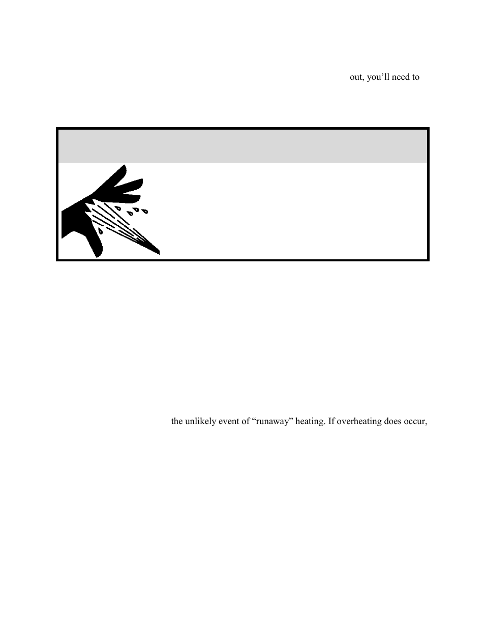 Warning | Sterlco 2016C (Former Compact Series) User Manual | Page 12 / 61