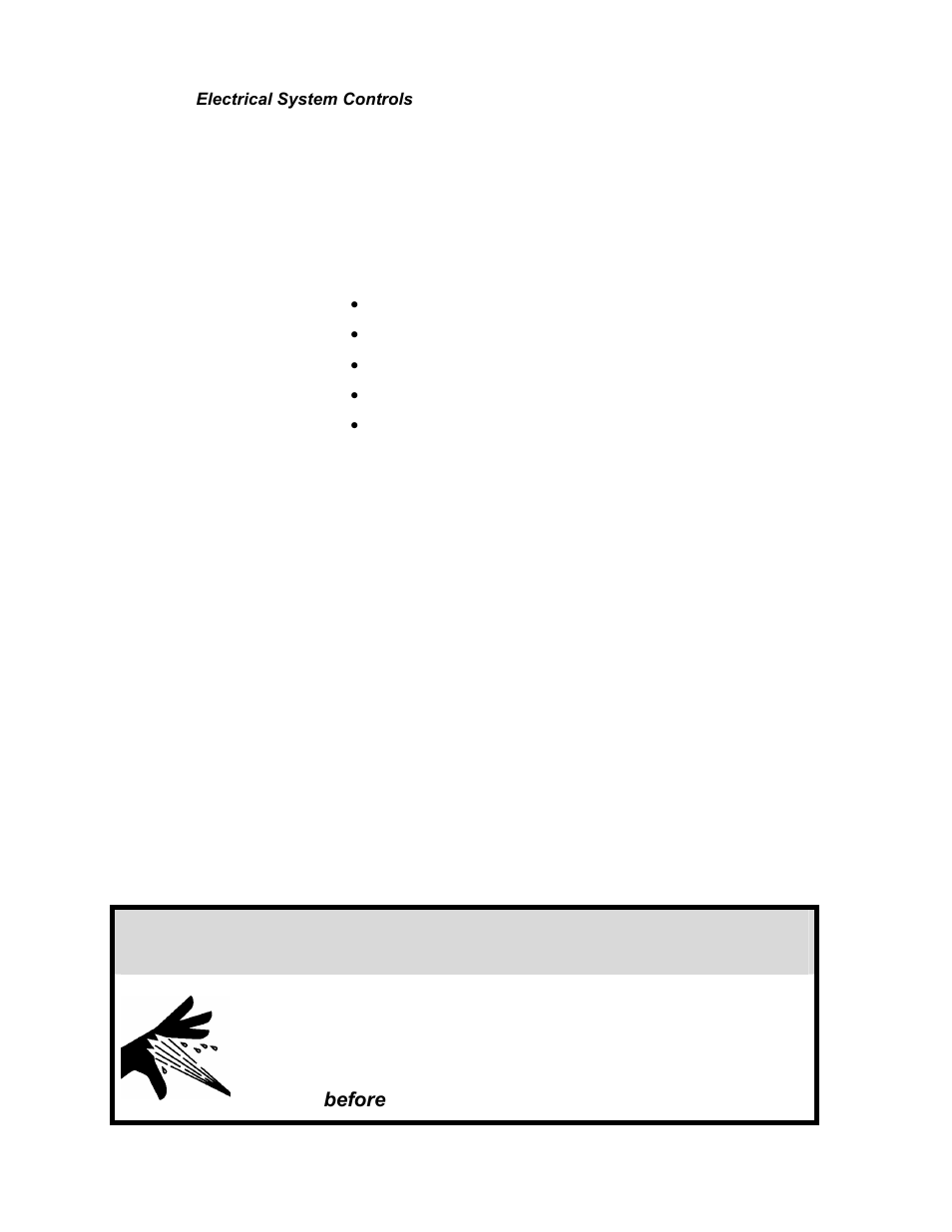 Warning | Sterlco Midsize User Manual | Page 10 / 59