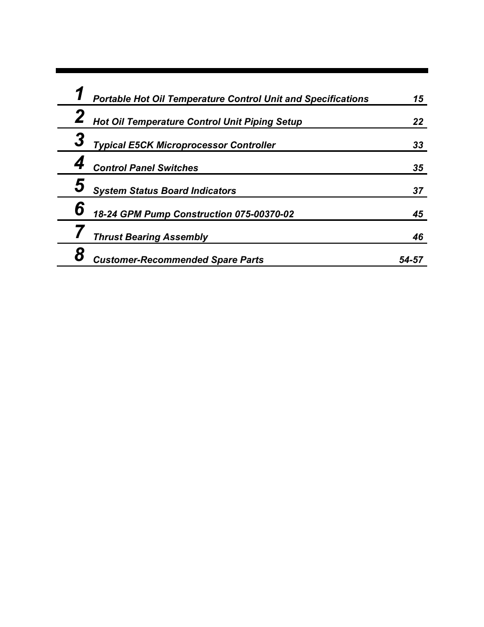 Charts and figures 1 | Sterlco Midsize User Manual | Page 5 / 59
