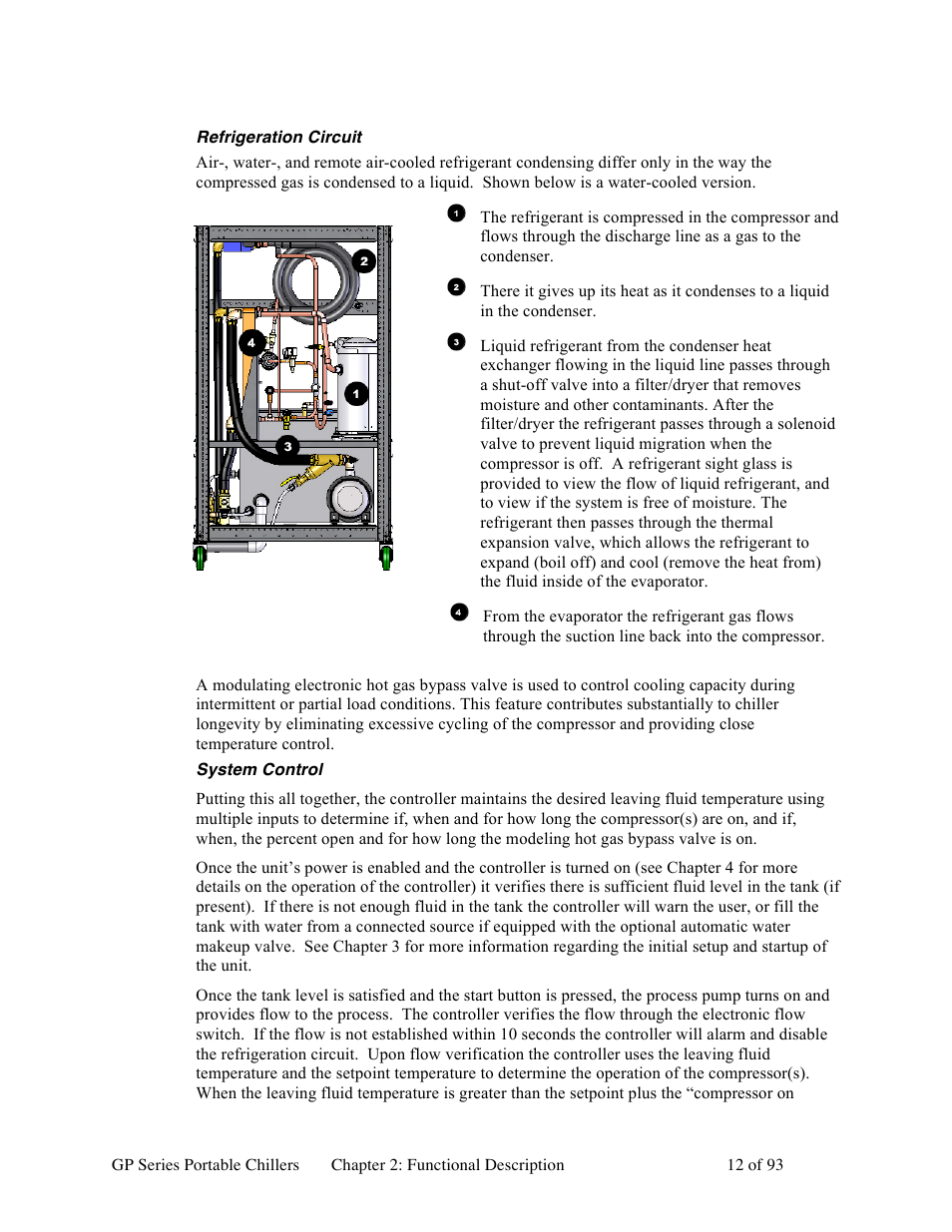 Sterlco GP Series 20-60 HP Packaged Chillers User Manual | Page 12 / 93