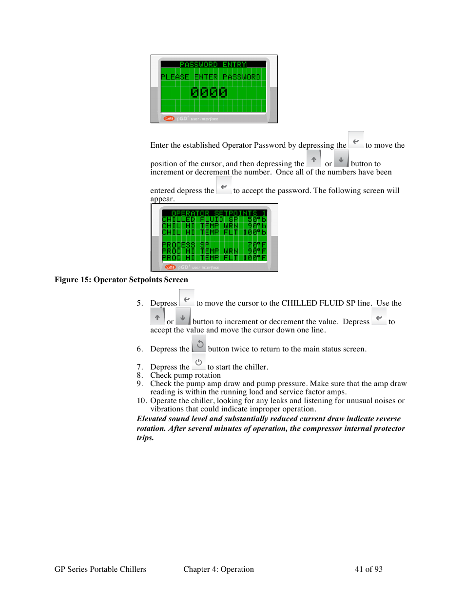 Sterlco GP Series 20-60 HP Packaged Chillers User Manual | Page 41 / 93