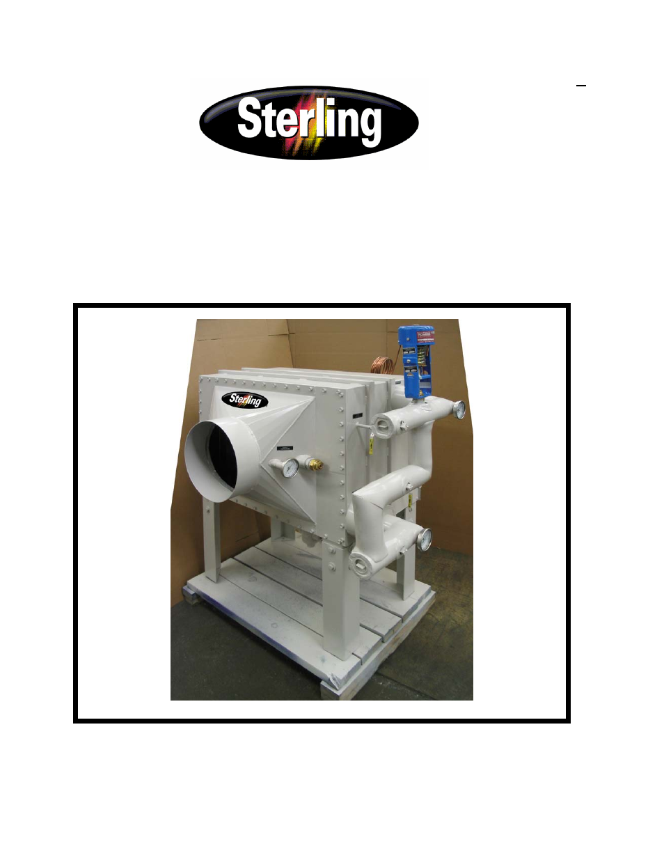 Sterlco SBFC Series Blown Film Coolers User Manual | 34 pages