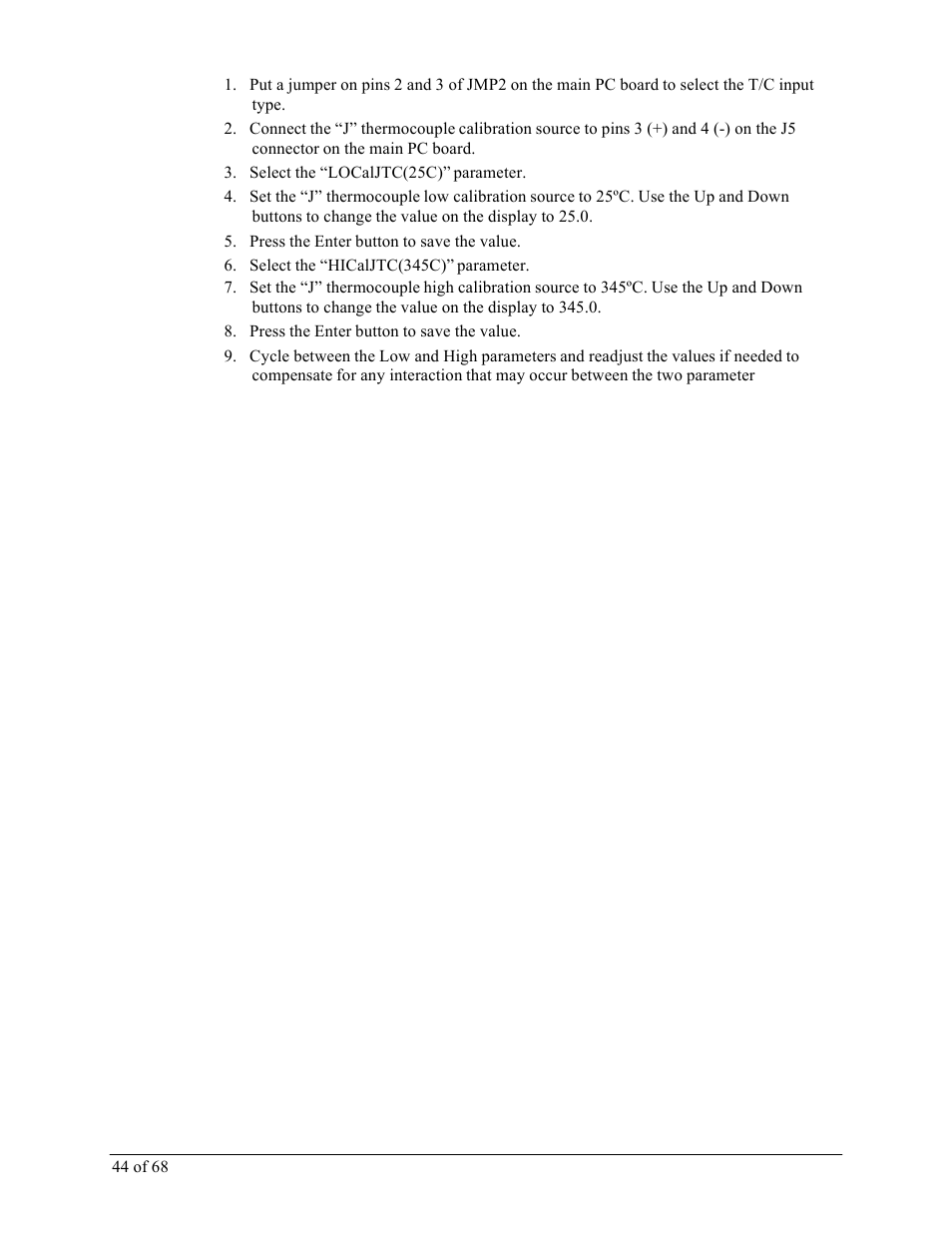 Sterlco M2B+ Controller User Manual | Page 44 / 68