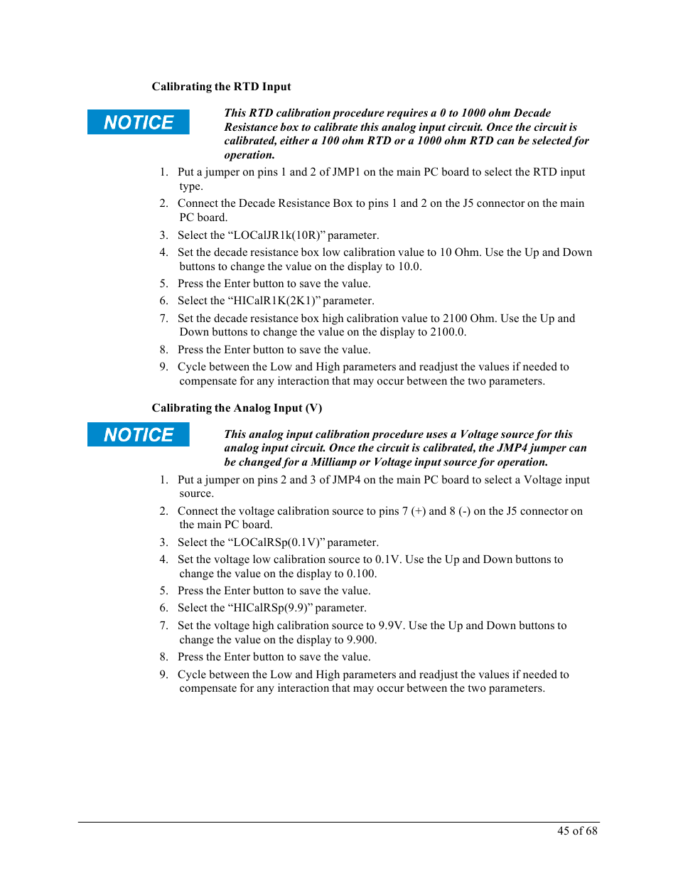 Sterlco M2B+ Controller User Manual | Page 45 / 68