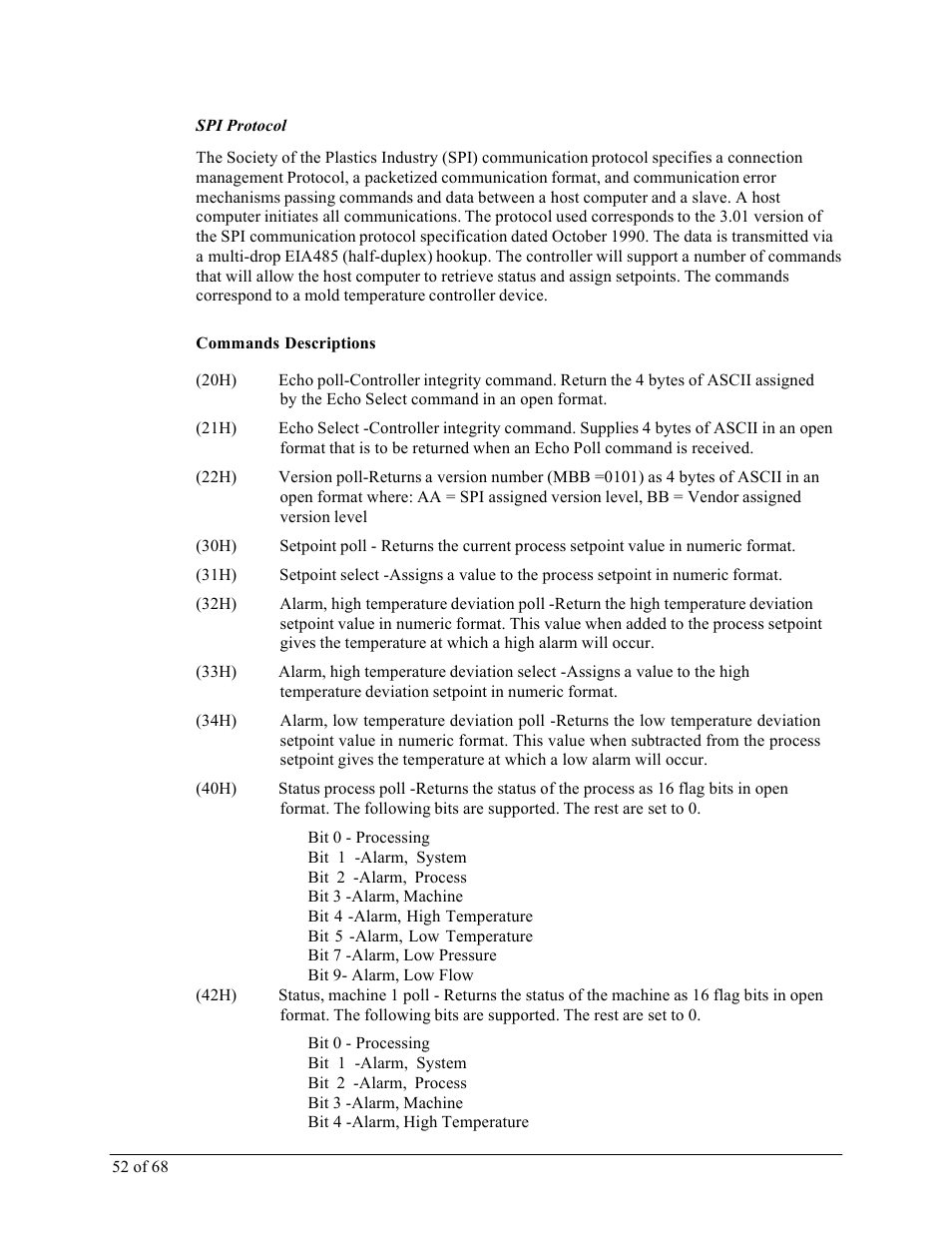 Sterlco M2B+ Controller User Manual | Page 52 / 68