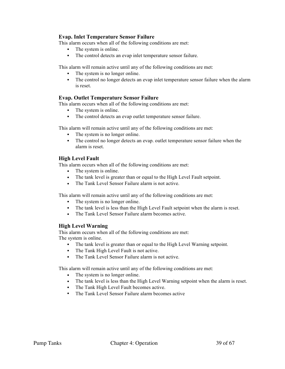 Sterlco 140 to 6,285 Gallon Pump Tanks User Manual | Page 39 / 67