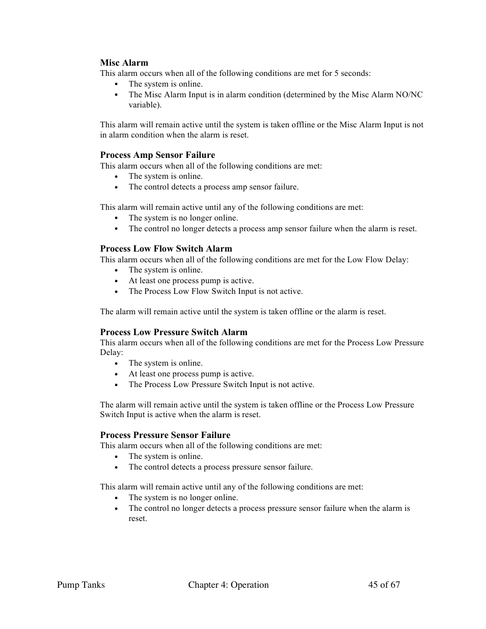 Sterlco 140 to 6,285 Gallon Pump Tanks User Manual | Page 45 / 67