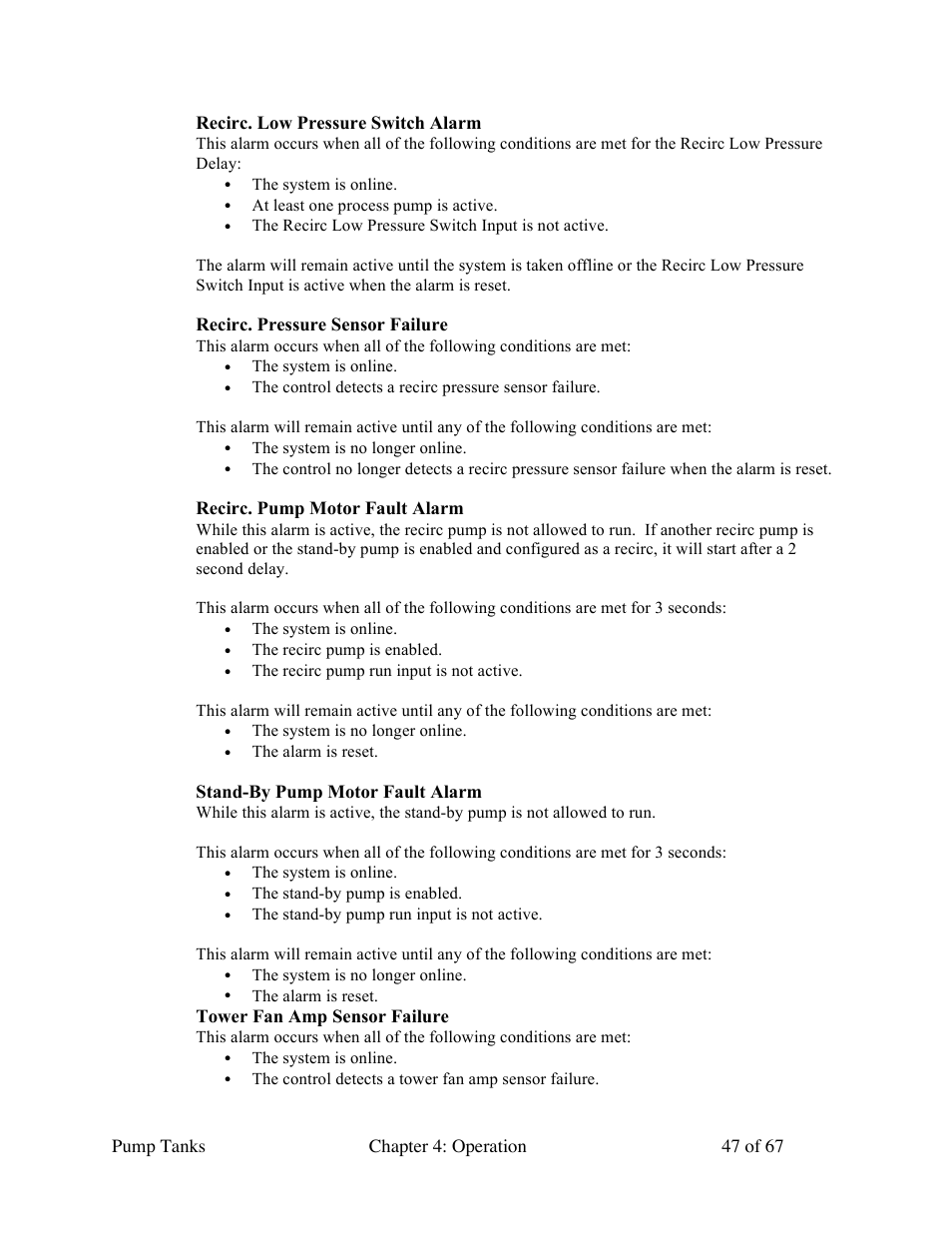 Sterlco 140 to 6,285 Gallon Pump Tanks User Manual | Page 47 / 67
