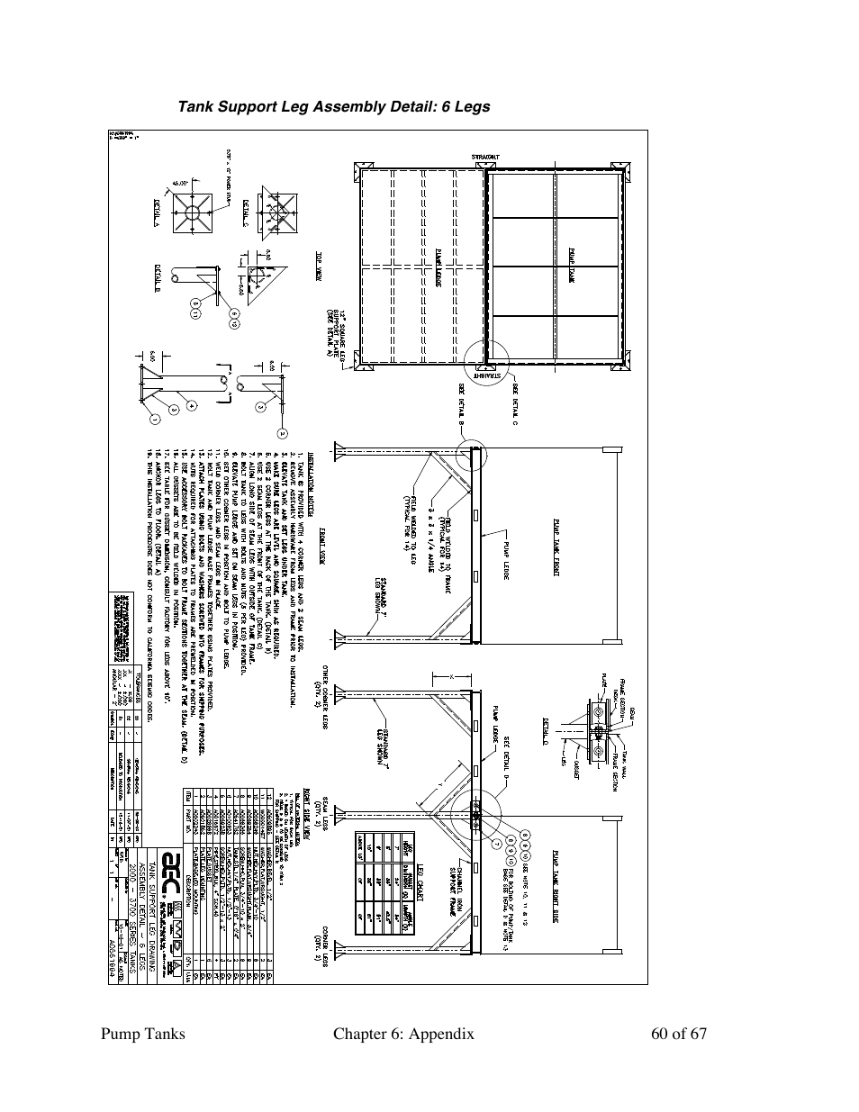 Sterlco 140 to 6,285 Gallon Pump Tanks User Manual | Page 60 / 67