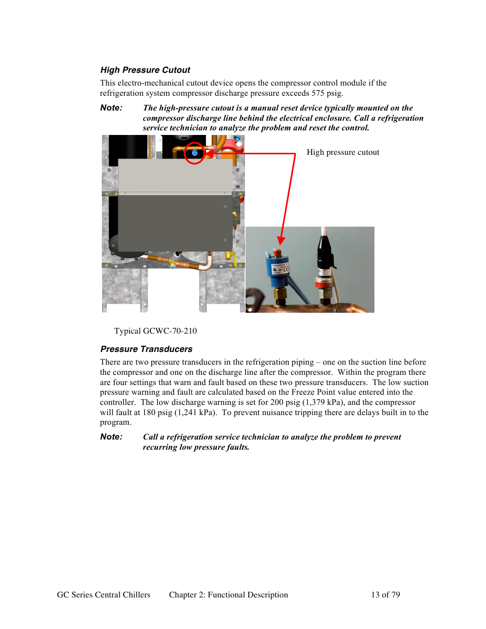 Sterlco GC Series Central Chiller User Manual | Page 13 / 79
