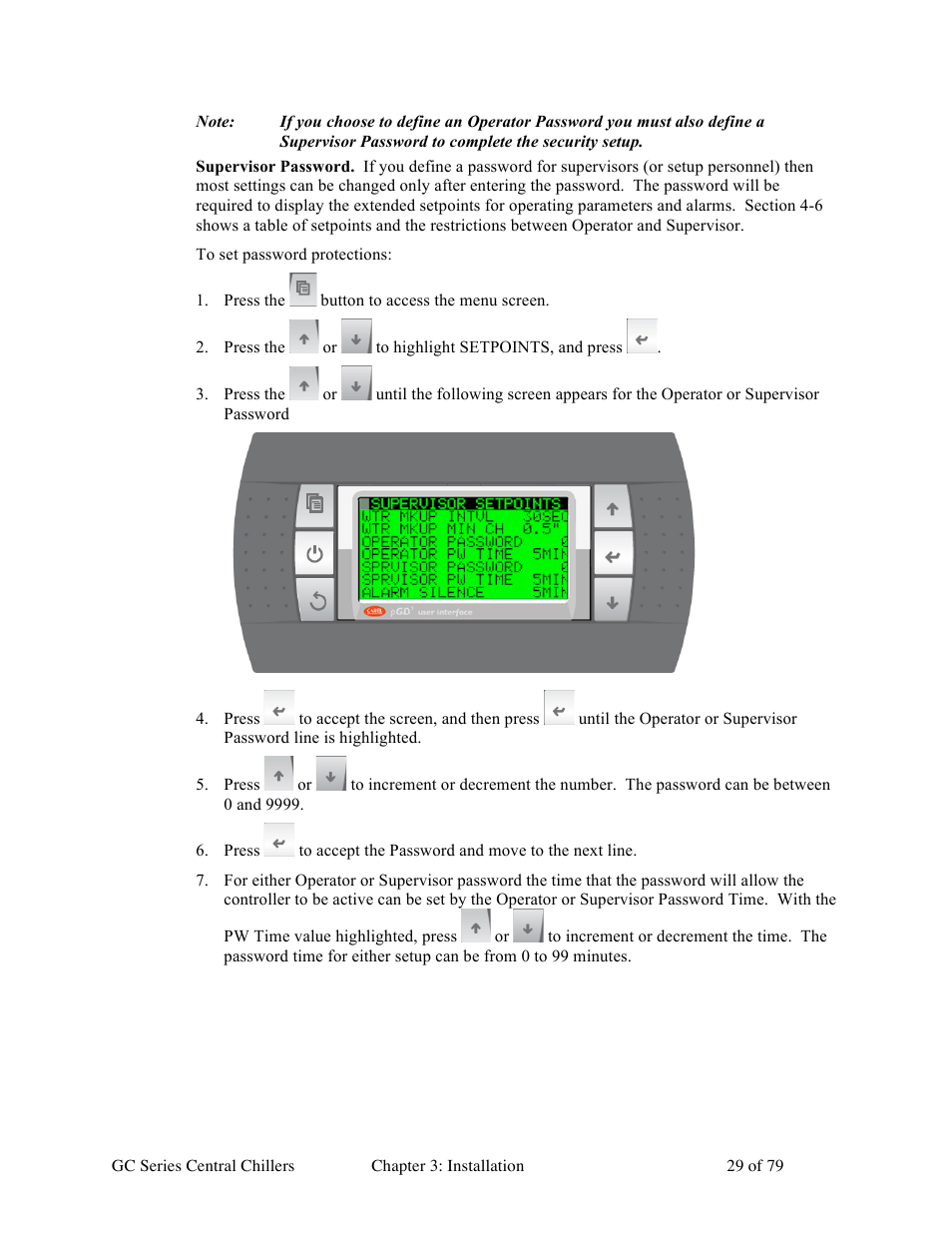 Sterlco GC Series Central Chiller User Manual | Page 29 / 79