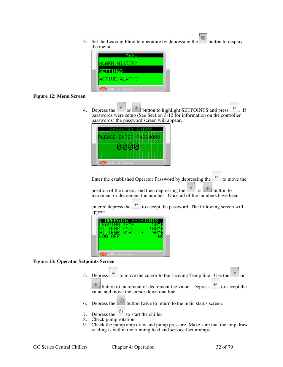 Sterlco GC Series Central Chiller User Manual | Page 32 / 79