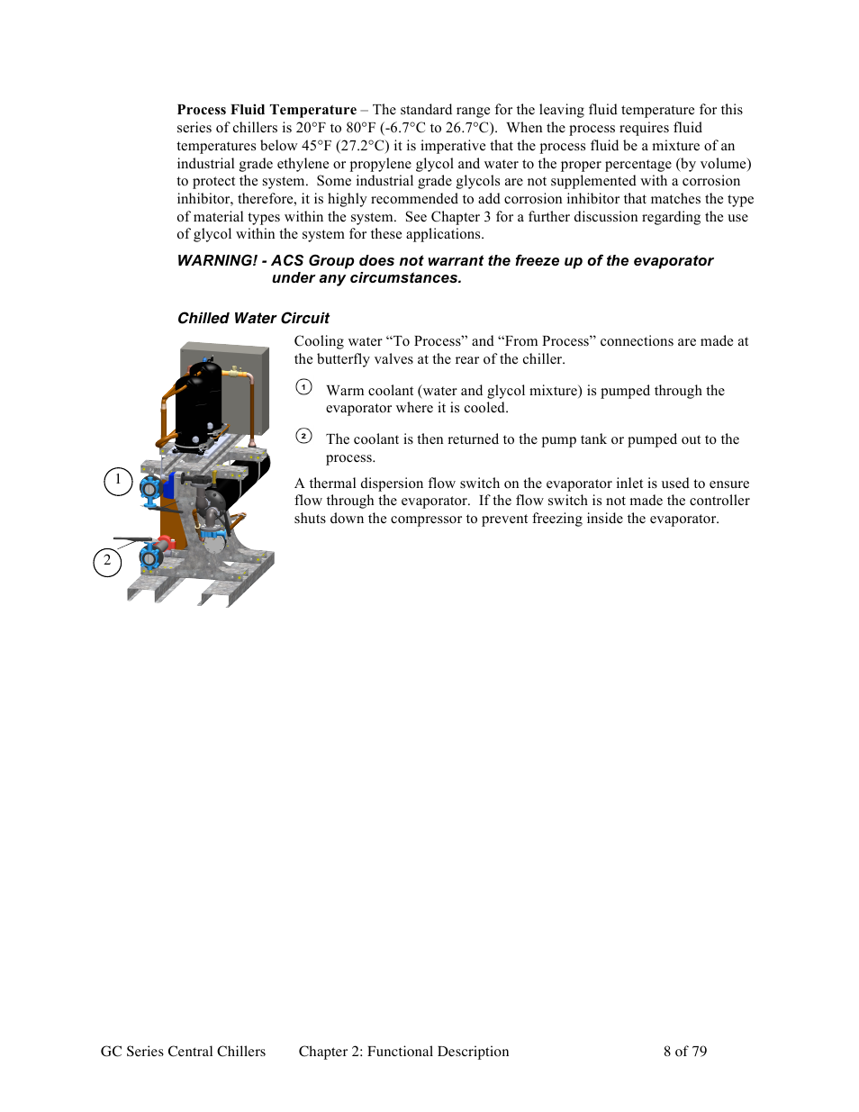Sterlco GC Series Central Chiller User Manual | Page 8 / 79