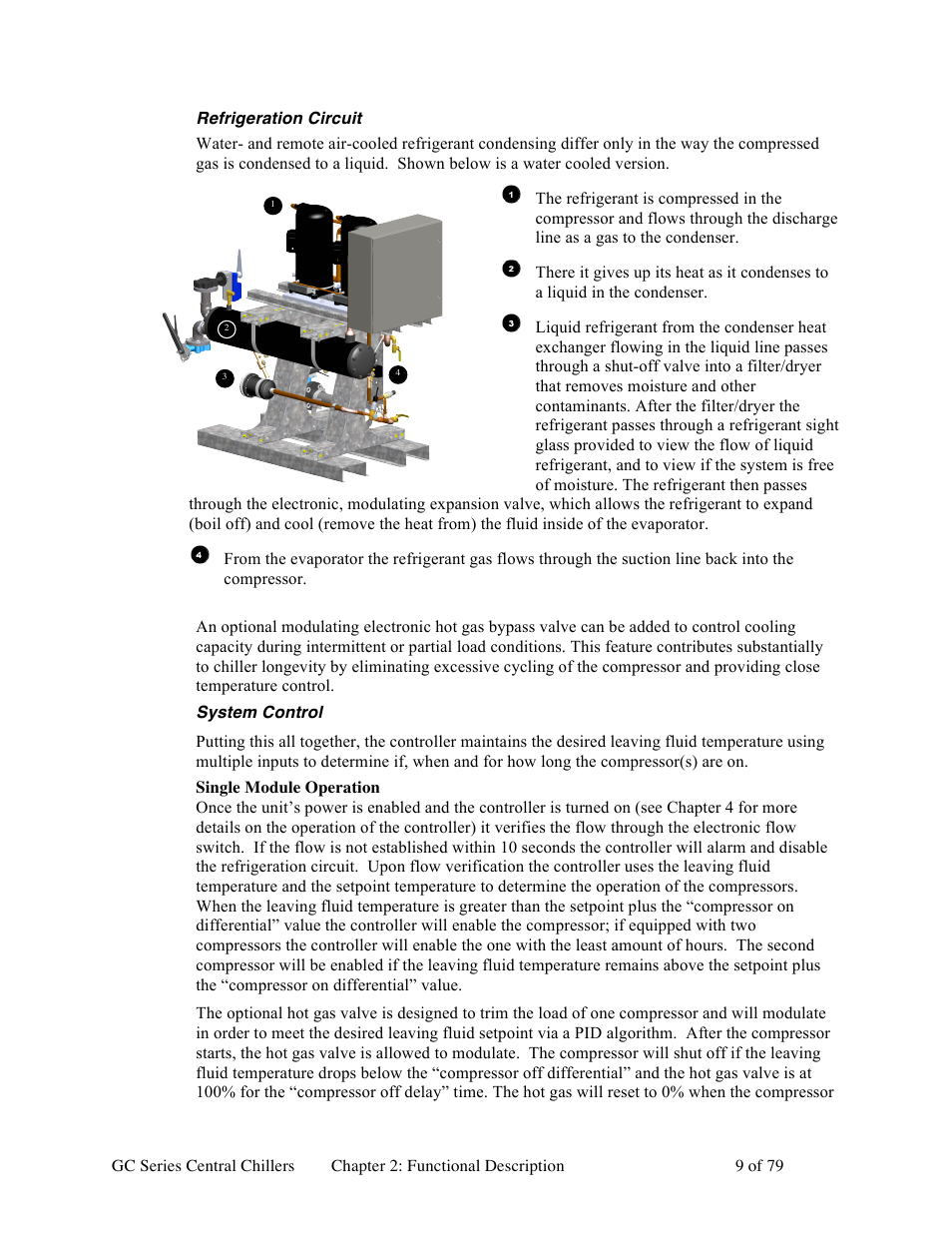 Sterlco GC Series Central Chiller User Manual | Page 9 / 79
