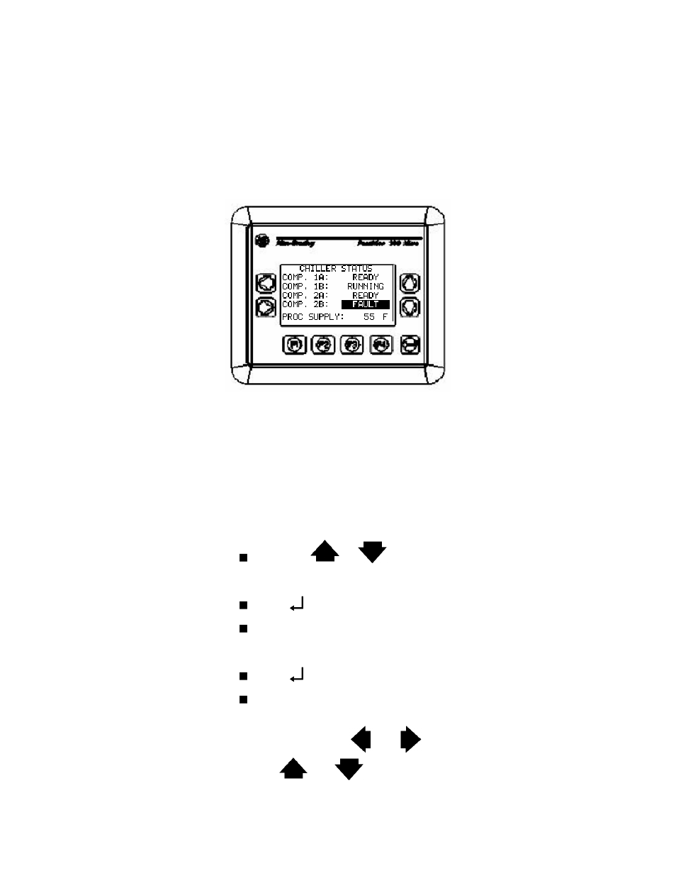 7 viewing and setting system temperatures | Sterlco S Series Central Chilling Stations User Manual | Page 55 / 86