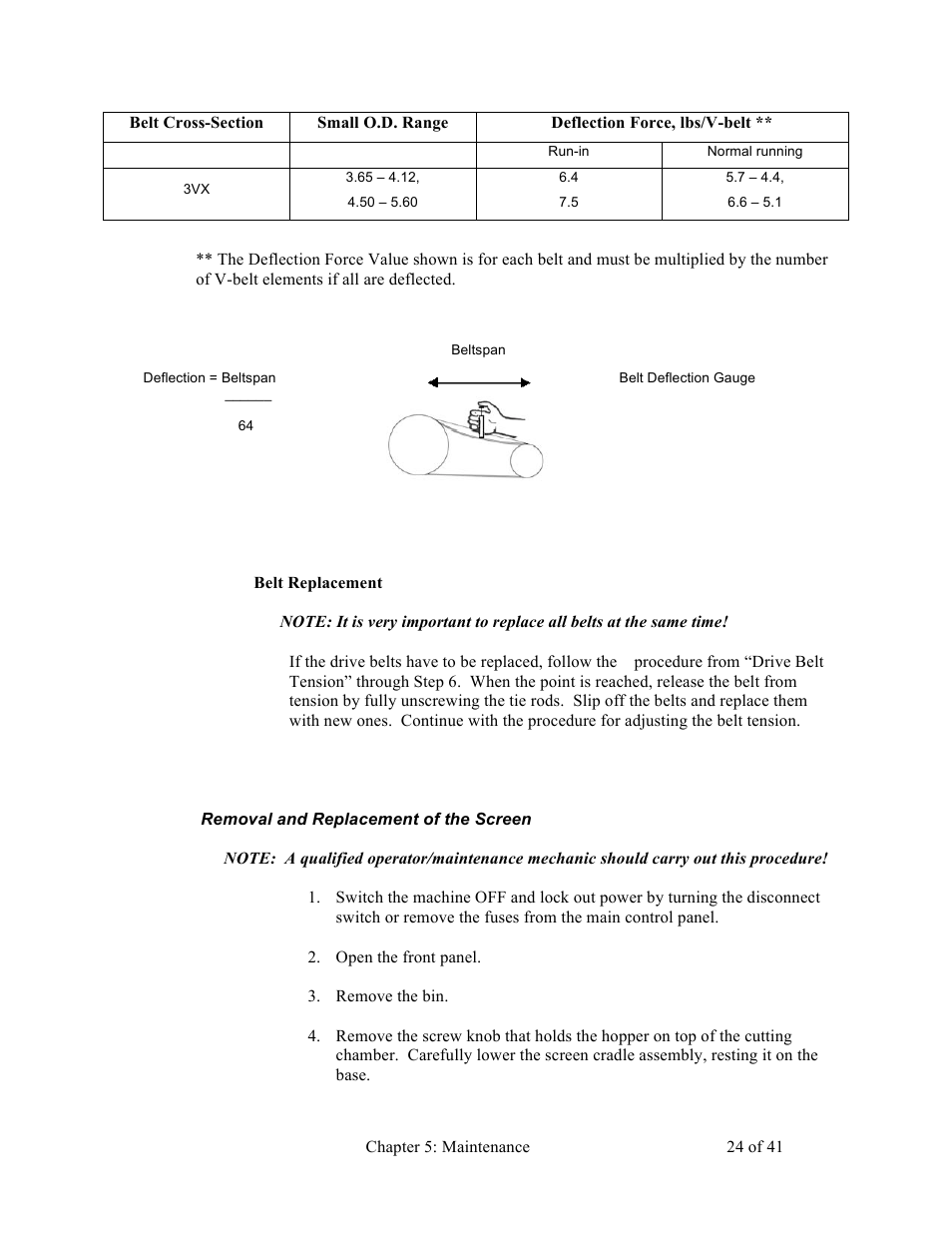 Sterlco BP800 Series Granulators User Manual | Page 24 / 41