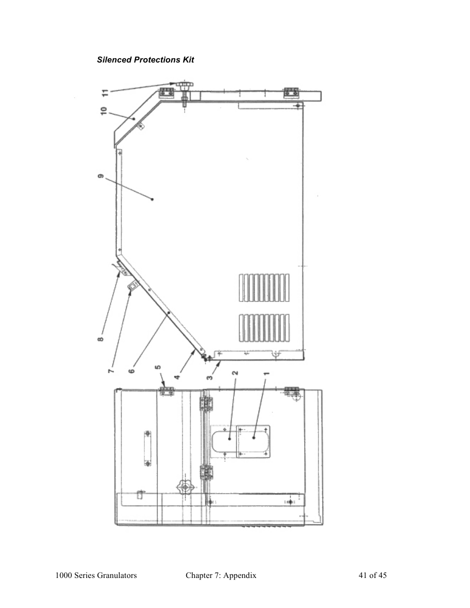 Sterlco BP 1000 Series Beside the Press Granulators User Manual | Page 41 / 45