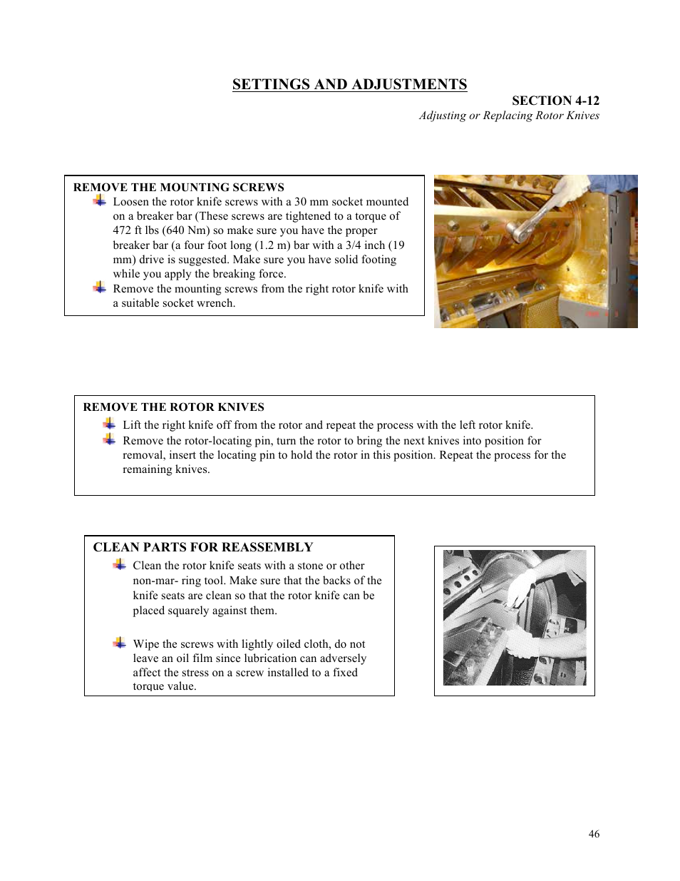 Sterlco ST500 Series Central Granulator User Manual | Page 46 / 91