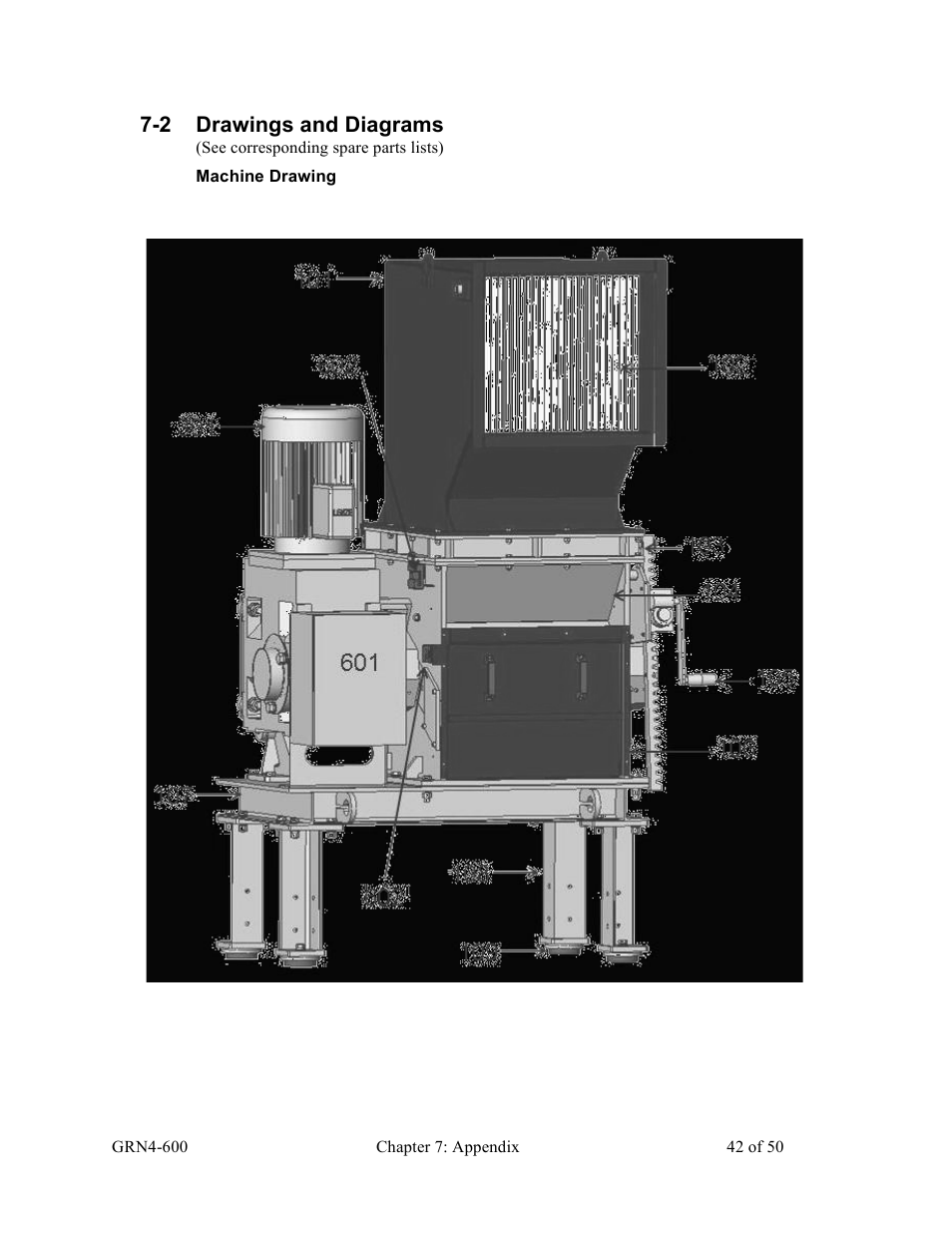 2 drawings and diagrams | Sterlco SLS Series Light Duty Shredder User Manual | Page 42 / 50