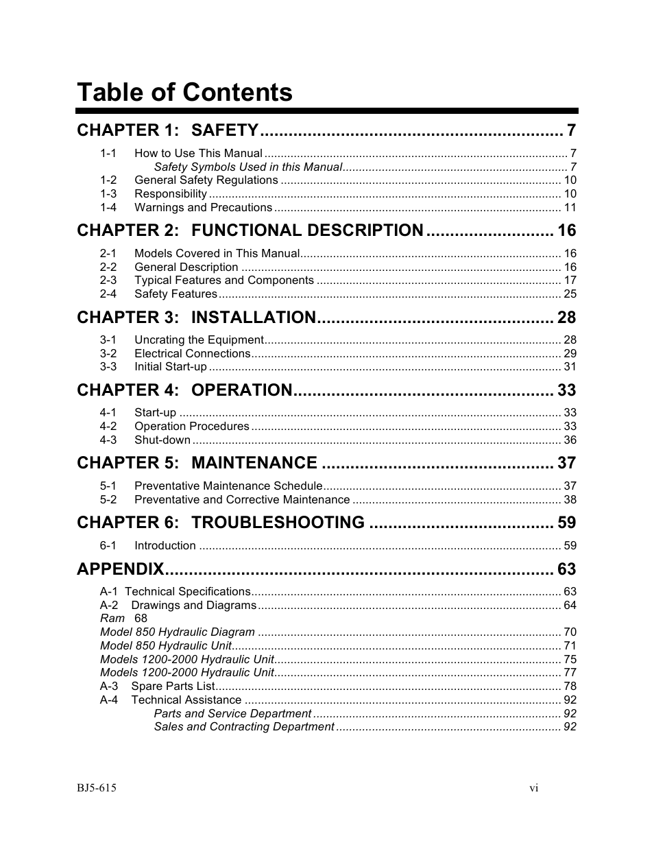 Sterlco SMS Series Single Shaft Shredder User Manual | Page 6 / 93