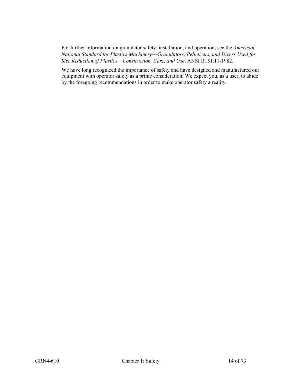 Sterlco SPS Series Pipe Shredder User Manual | Page 14 / 73