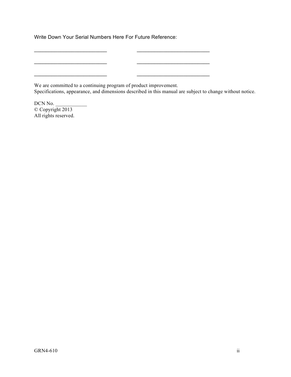 Sterlco SPS Series Pipe Shredder User Manual | Page 2 / 73