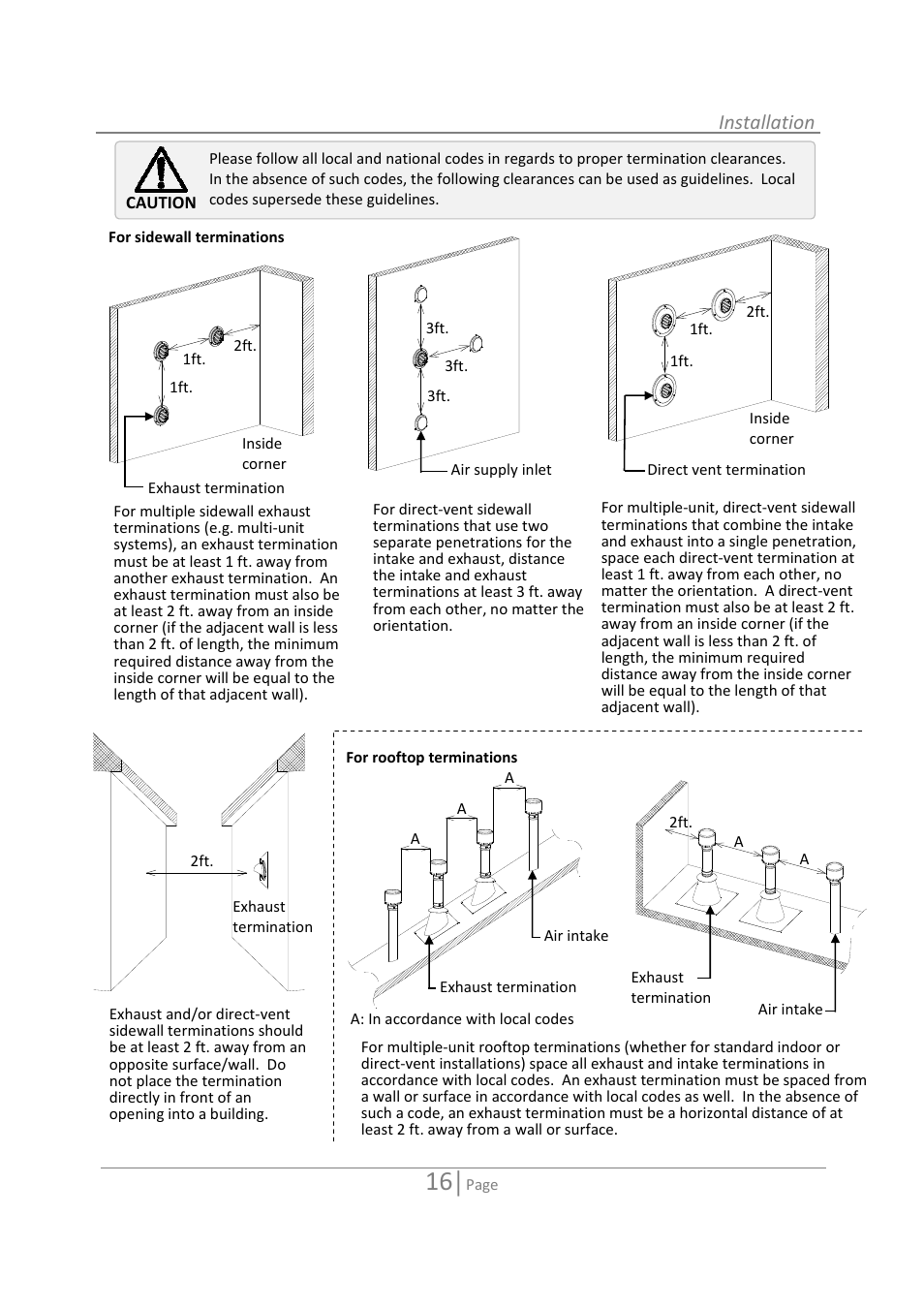 Installation | State GTS-110-NI User Manual | Page 16 / 52