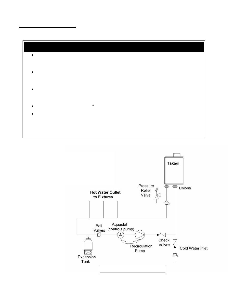 Applications, Space heating applications warning | Takagi T-M32 User Manual | Page 42 / 52