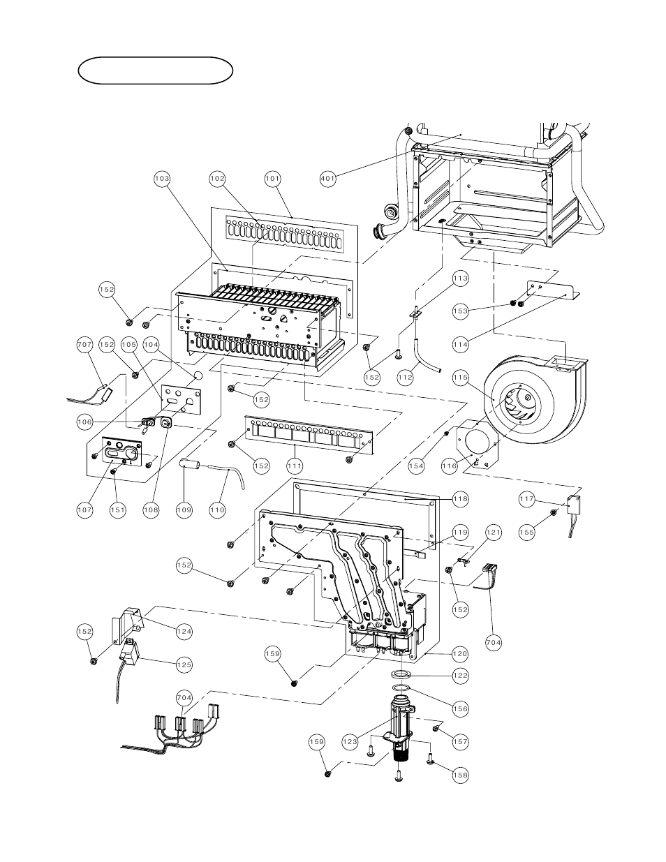 Burner assembly | Takagi T-M32 User Manual | Page 47 / 52