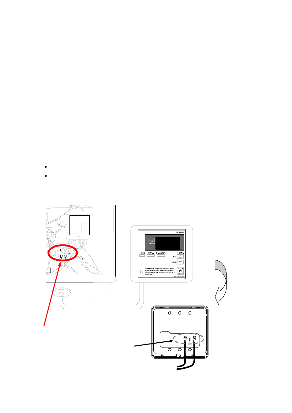 Remote controller connection | Takagi T-M50 User Manual | Page 21 / 52