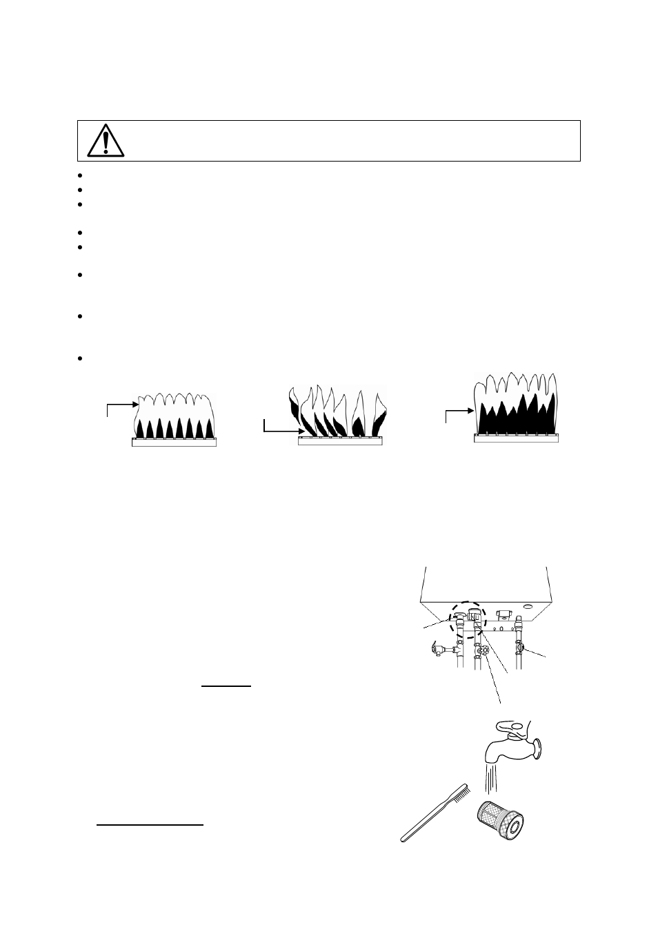 Maintenance and service, Unit draining and filter cleaning | Takagi T-M50 User Manual | Page 34 / 52