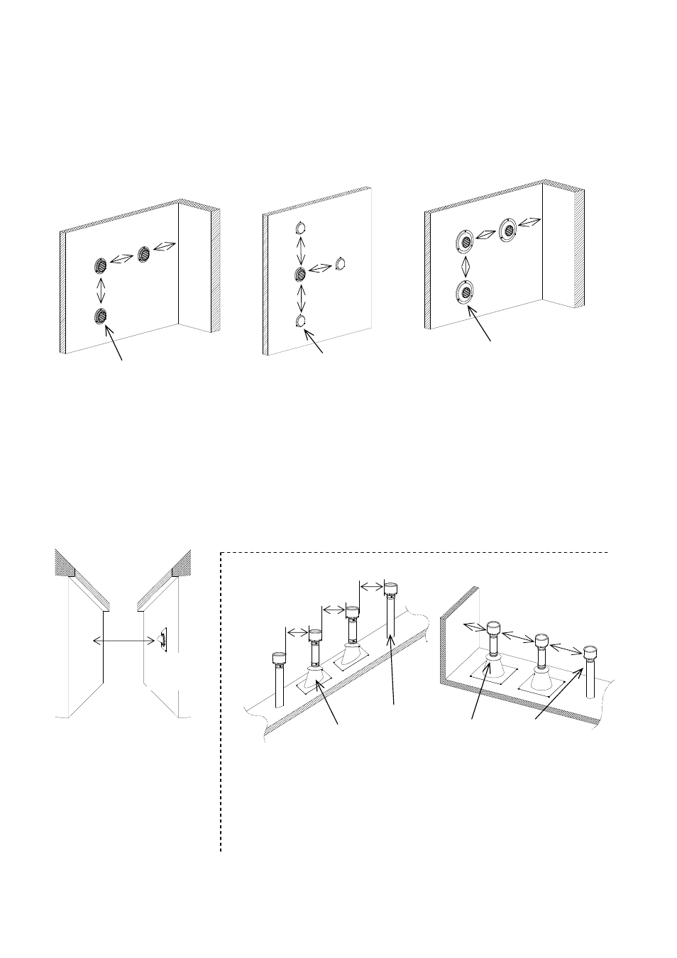 Additional clearances | Takagi T-M50 User Manual | Page 42 / 52