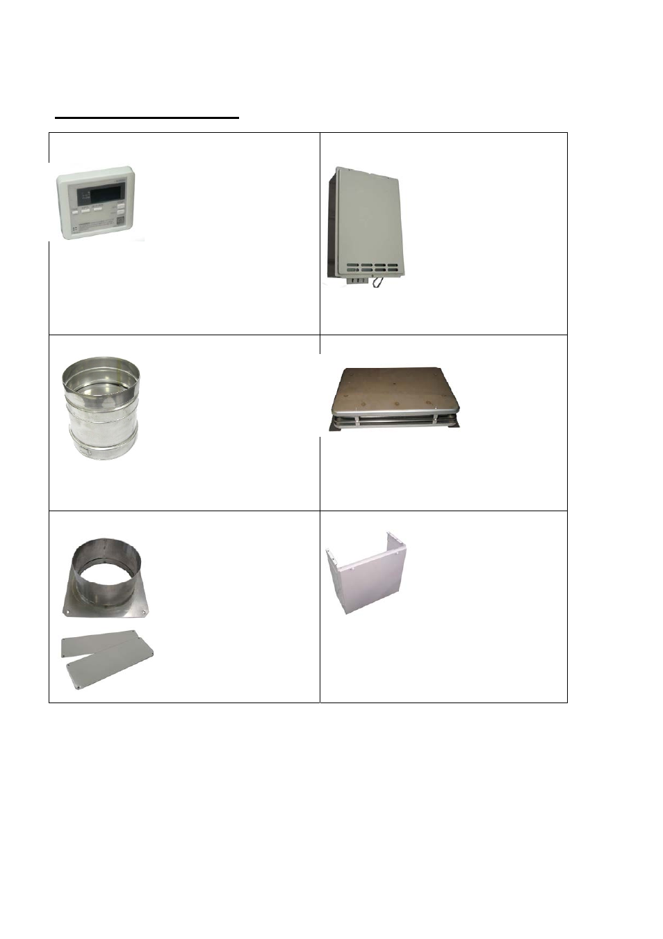 Optional items | Takagi T-M50 User Manual | Page 43 / 52