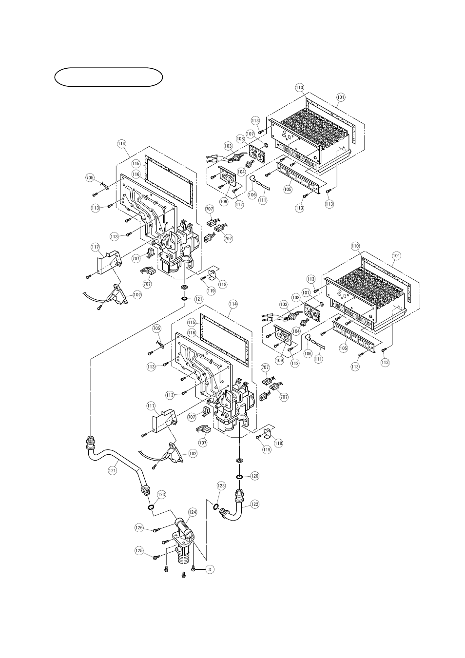 Burner assembly | Takagi T-M50 User Manual | Page 45 / 52