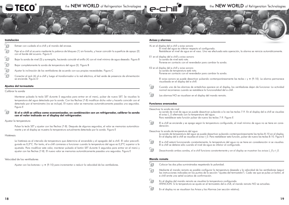 Teco US TECO e-chill 3 models User Manual | Page 12 / 24
