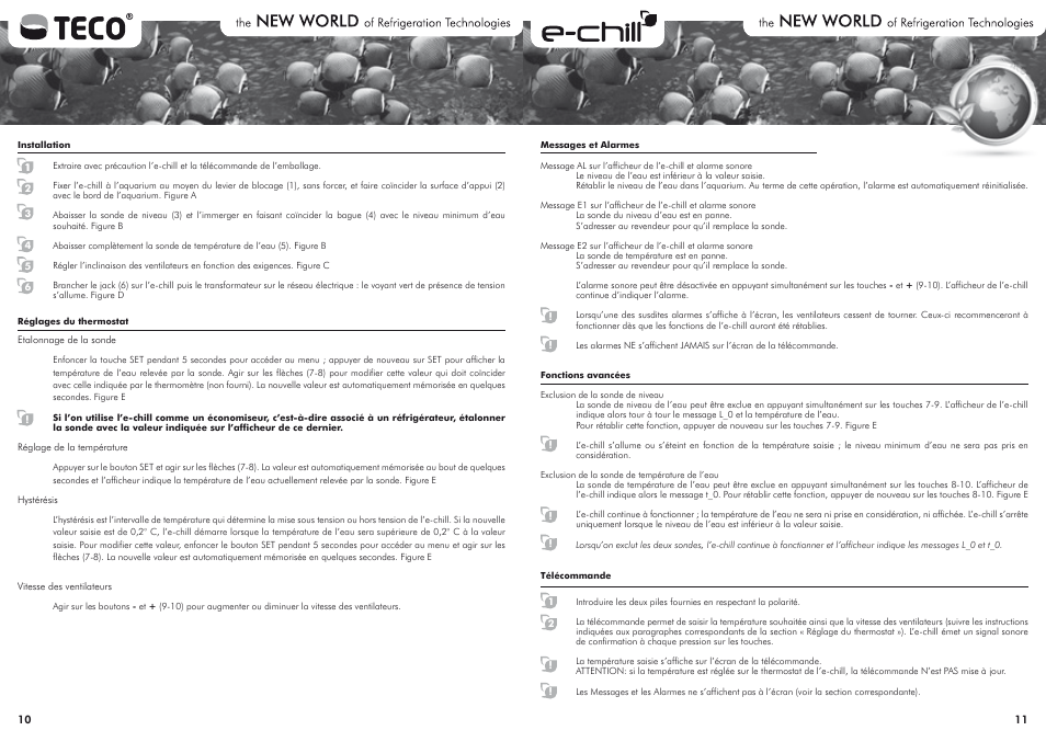 Teco US TECO e-chill 3 models User Manual | Page 8 / 24