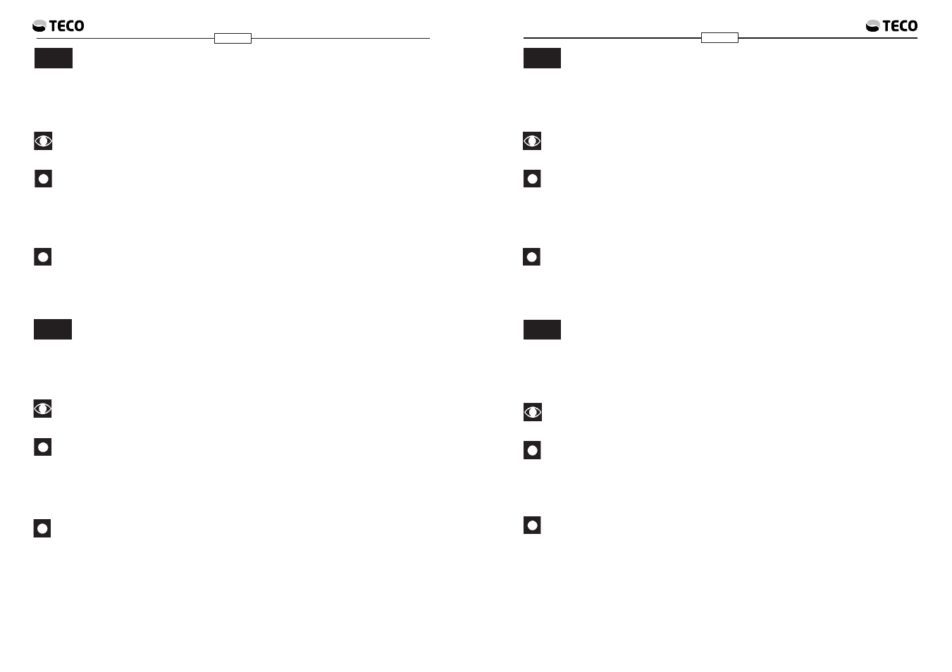 Teco US TECO Micro User Manual | Page 13 / 19