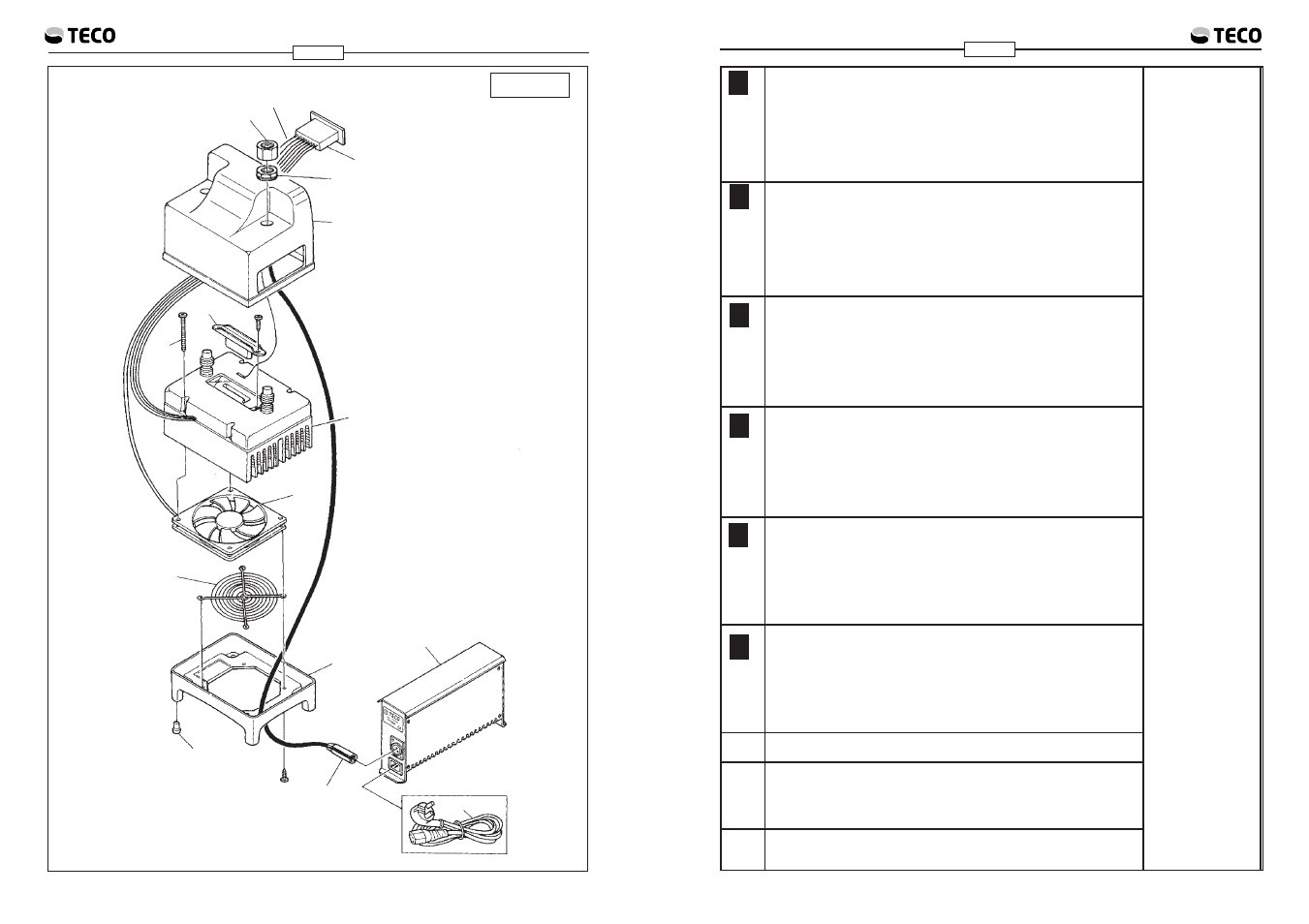 Teco US TECO Micro User Manual | Page 19 / 19