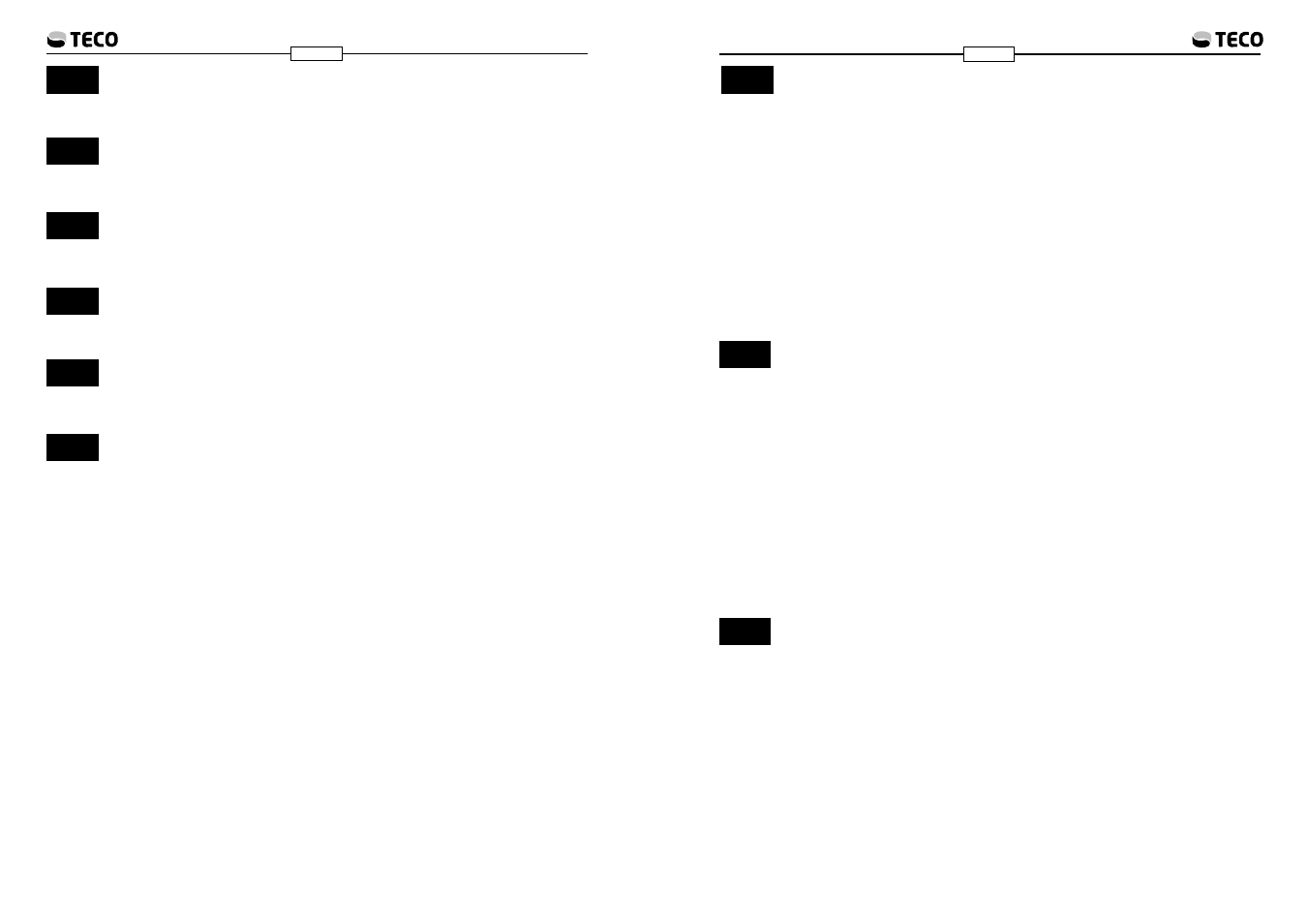 Igb d | Teco US TECO Micro User Manual | Page 6 / 19