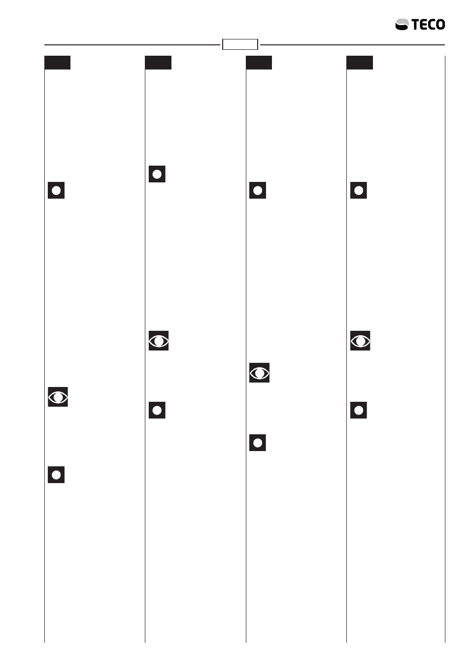 Df e p | Teco US TECO RA User Manual | Page 39 / 60