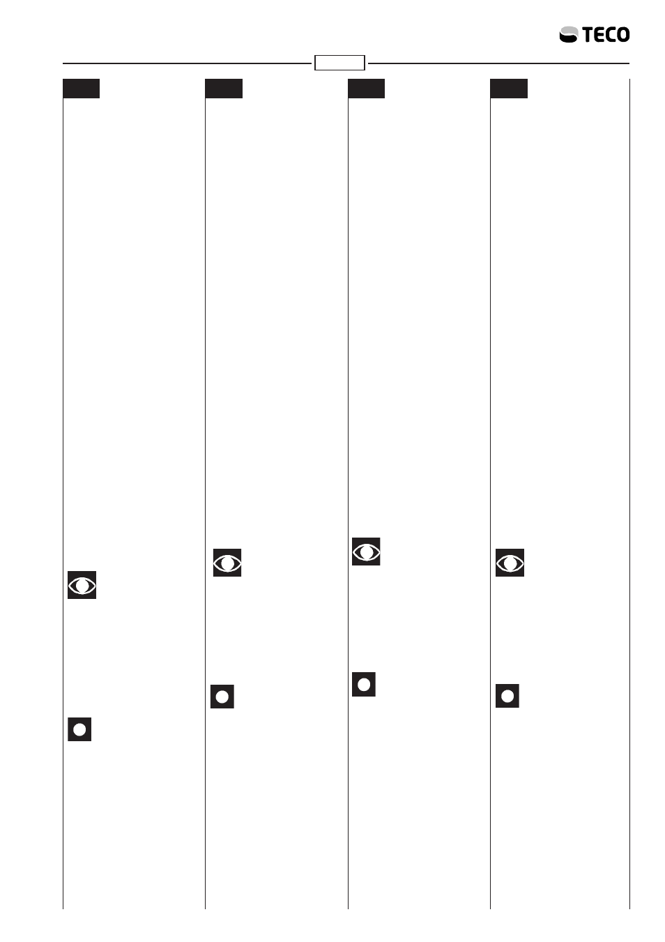 Df e p | Teco US TECO RA User Manual | Page 49 / 60