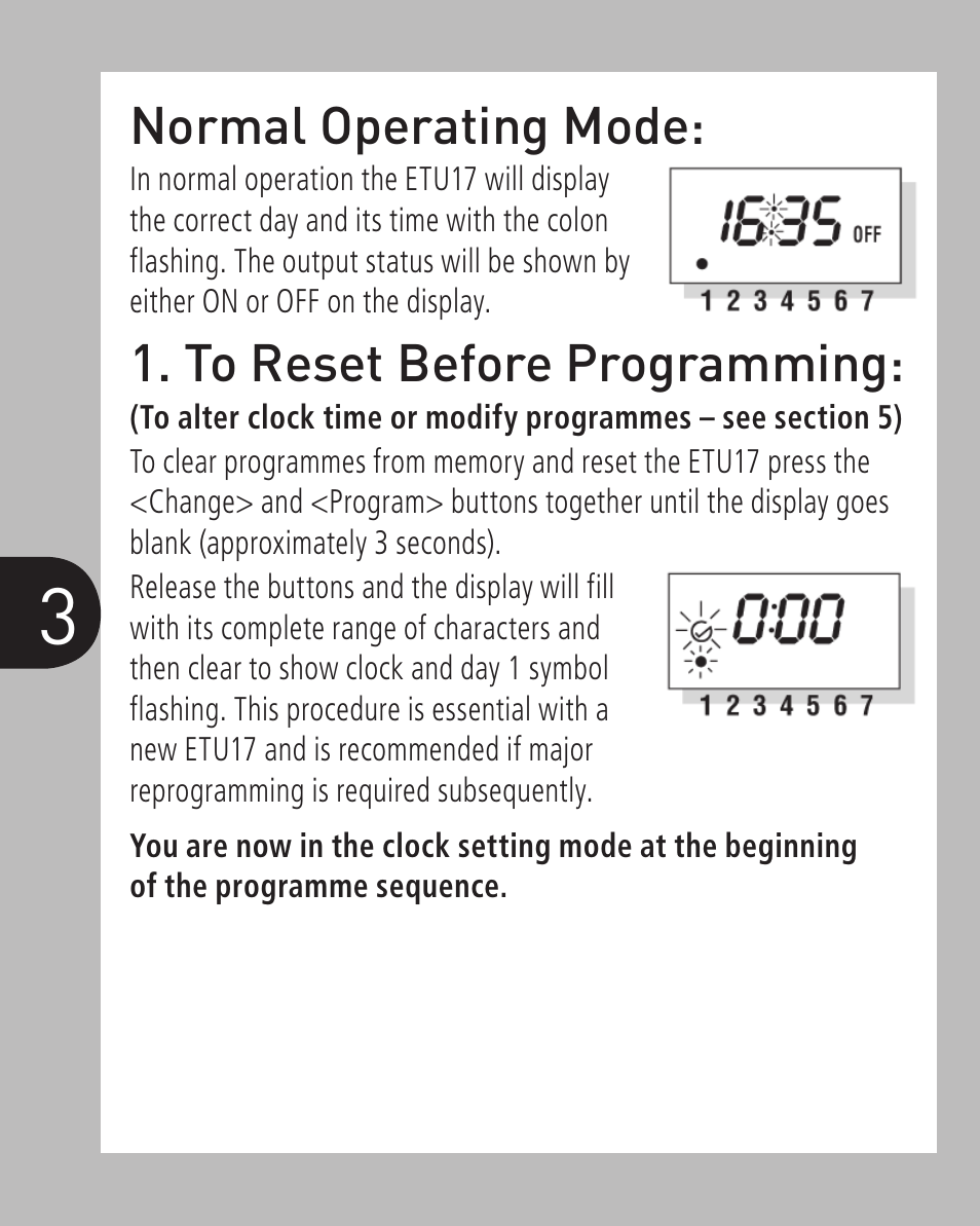 Timeguard ETU17 User Manual | Page 4 / 12