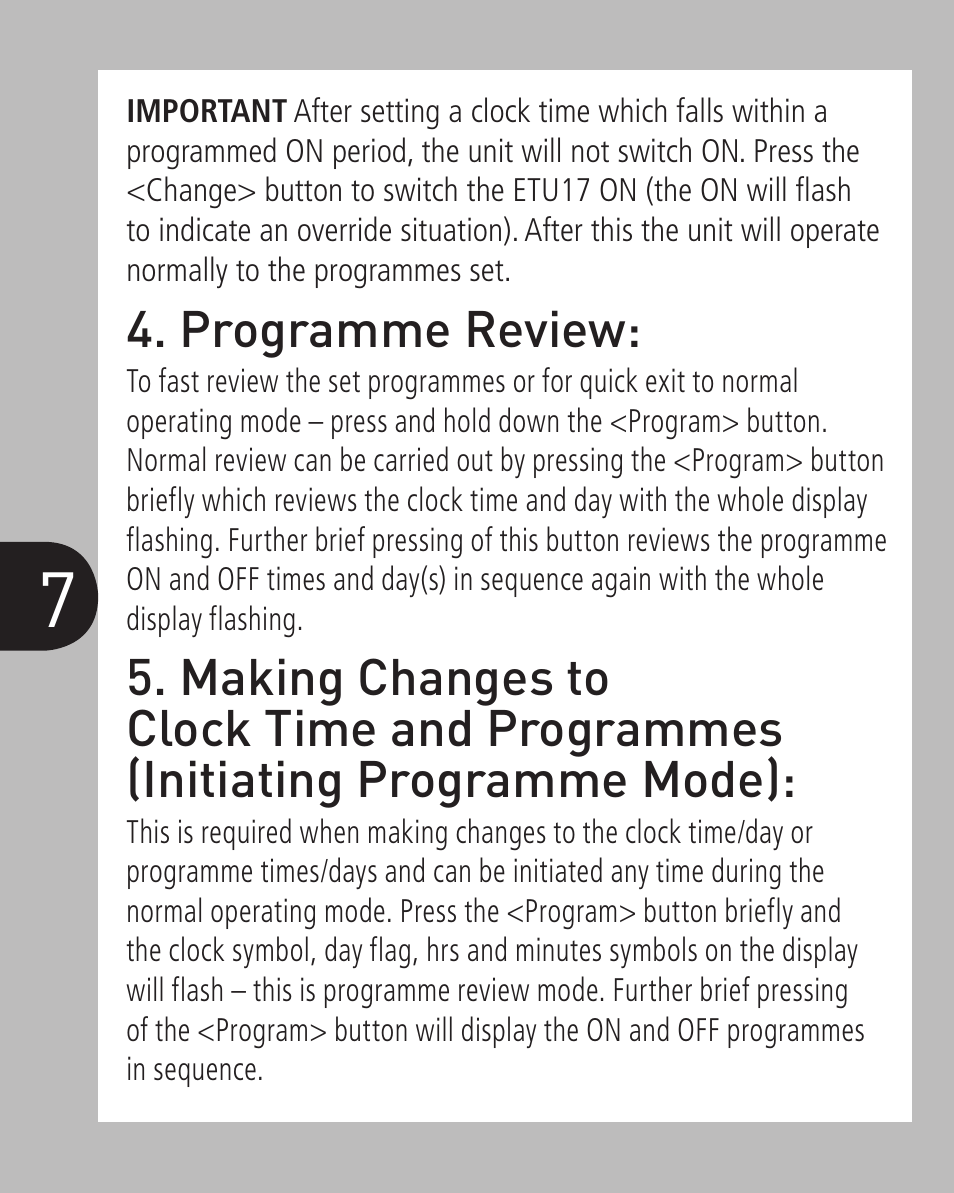 Timeguard ETU17 User Manual | Page 8 / 12