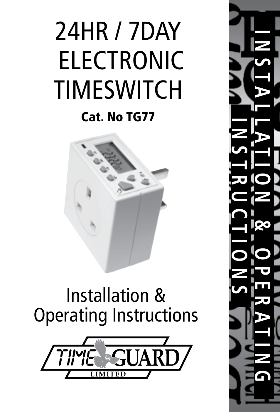 Timeguard TG77 User Manual | 12 pages