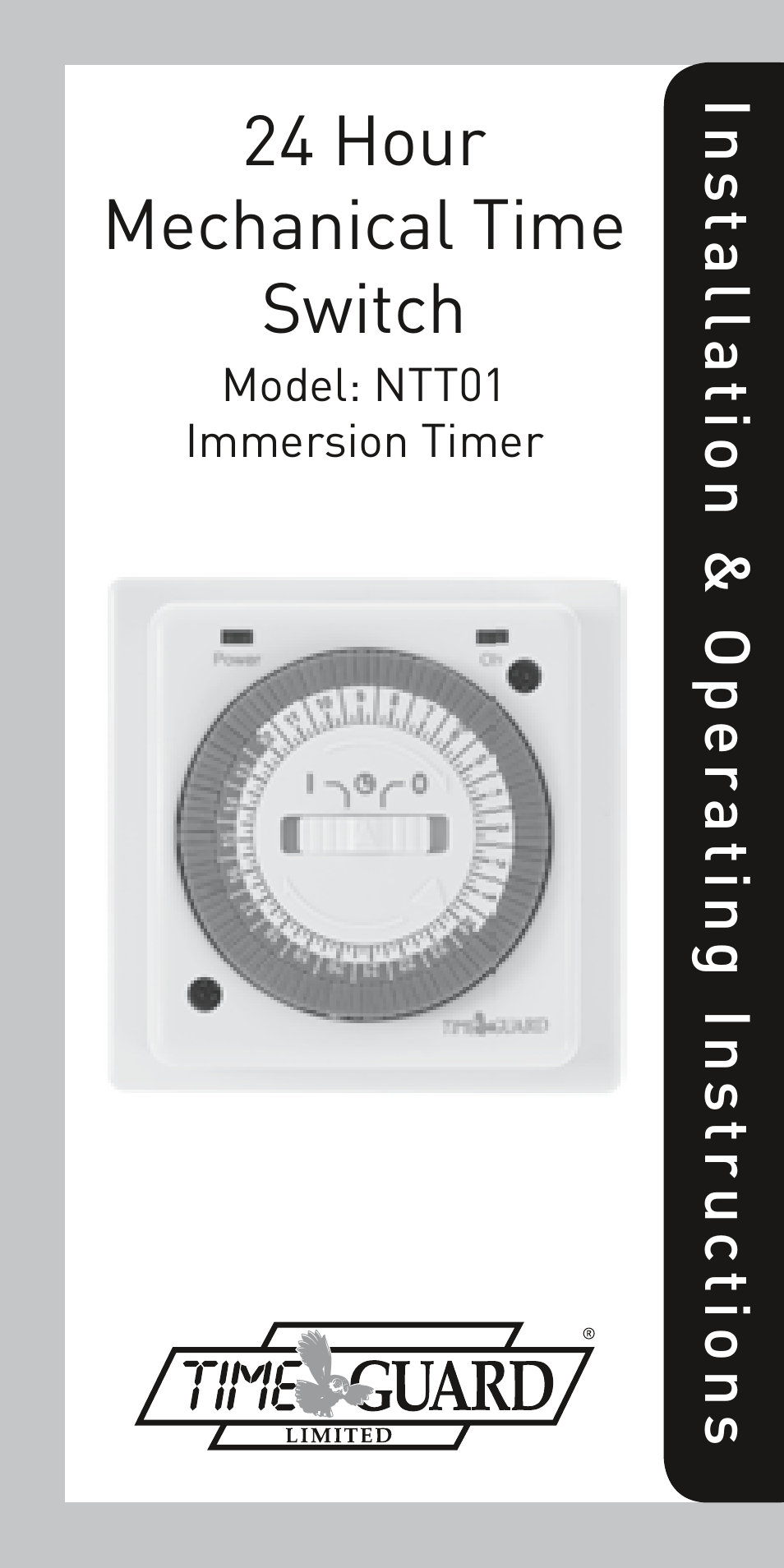 Timeguard NTT01 User Manual | 6 pages