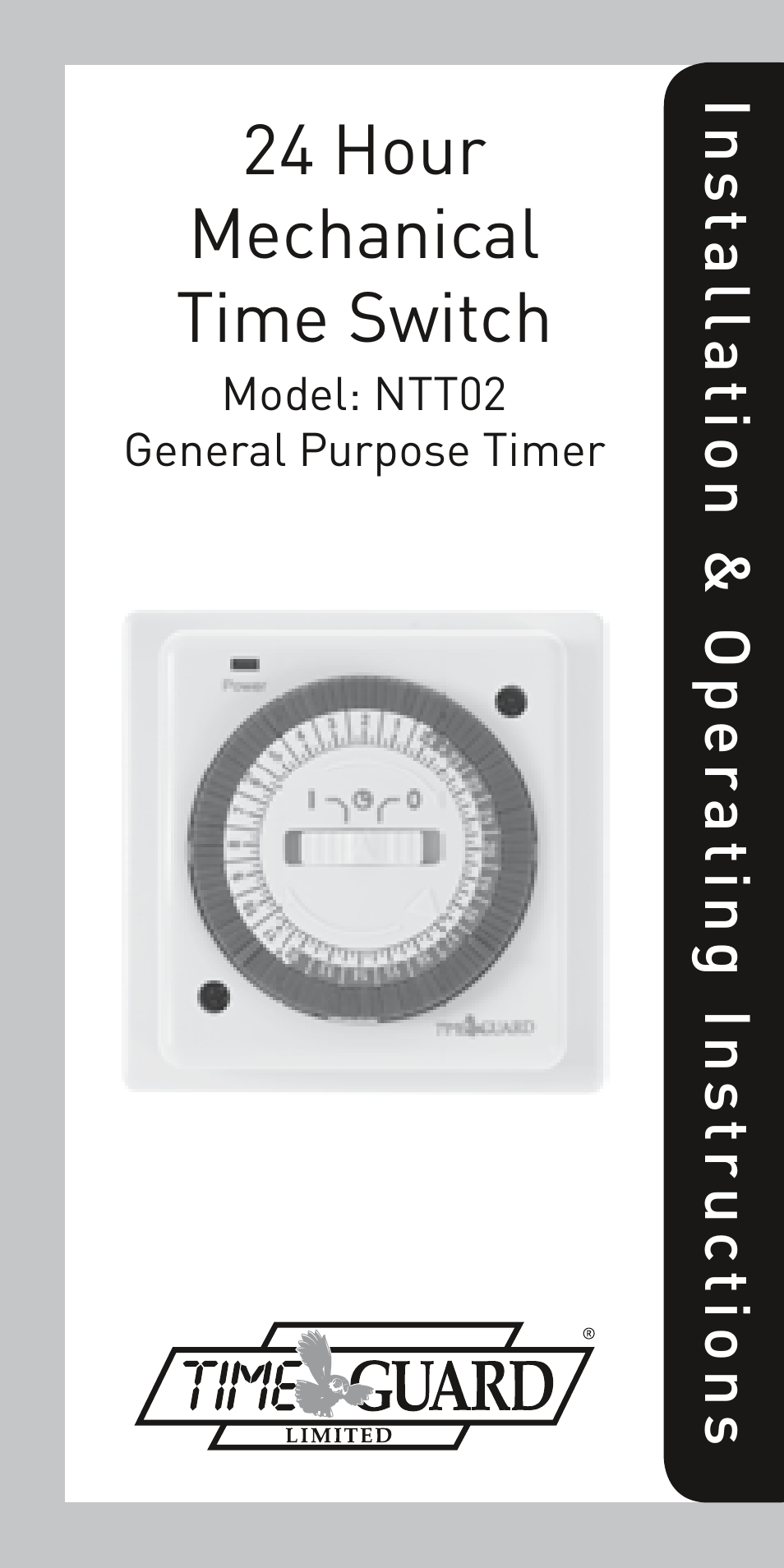 Timeguard NTT02 User Manual | 6 pages