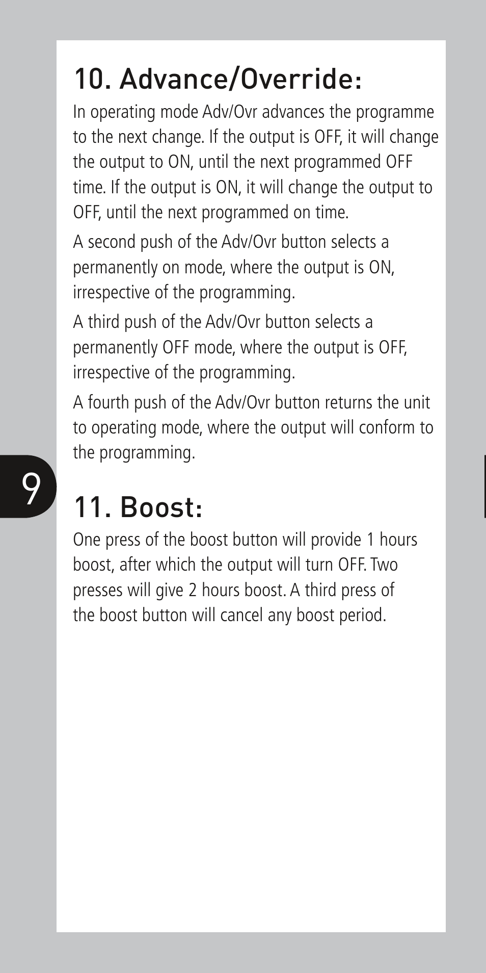 Timeguard NTT04 User Manual | Page 10 / 12